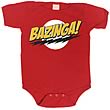 Big Bang Theory Bazinga Red Onesie